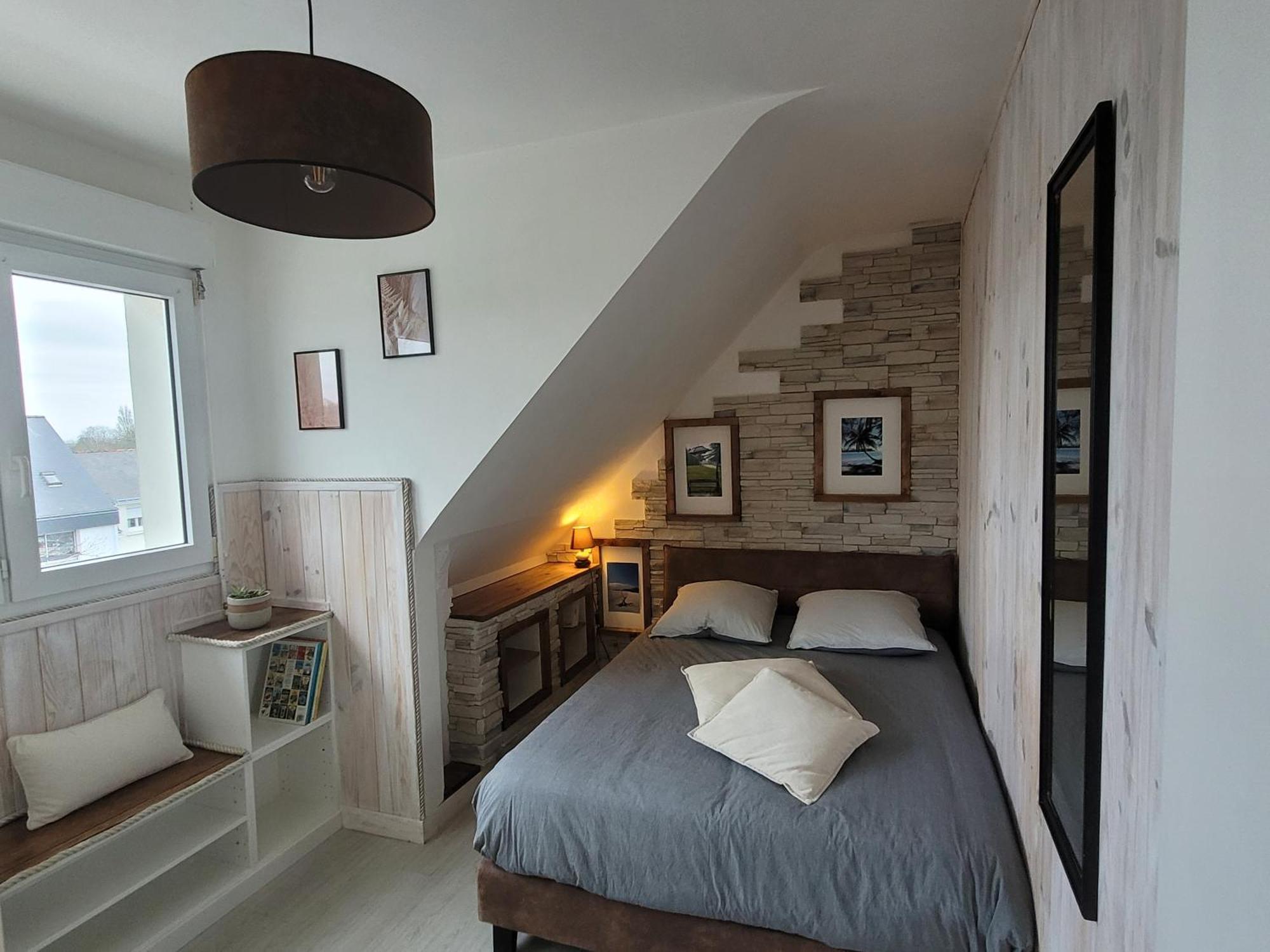 Ferienwohnung A Deux Pieds De L'Ocean ! Larmor-Plage Exterior foto